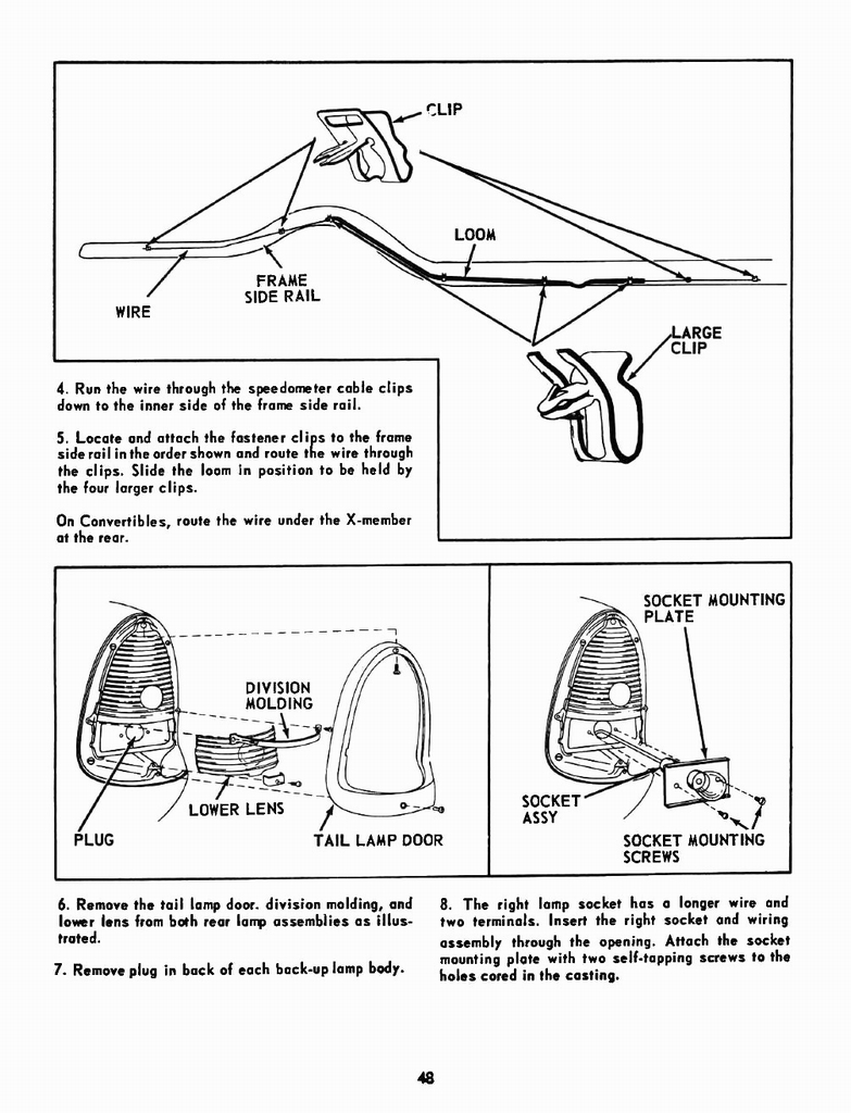 1955 Chevrolet Accessories Manual Page 80